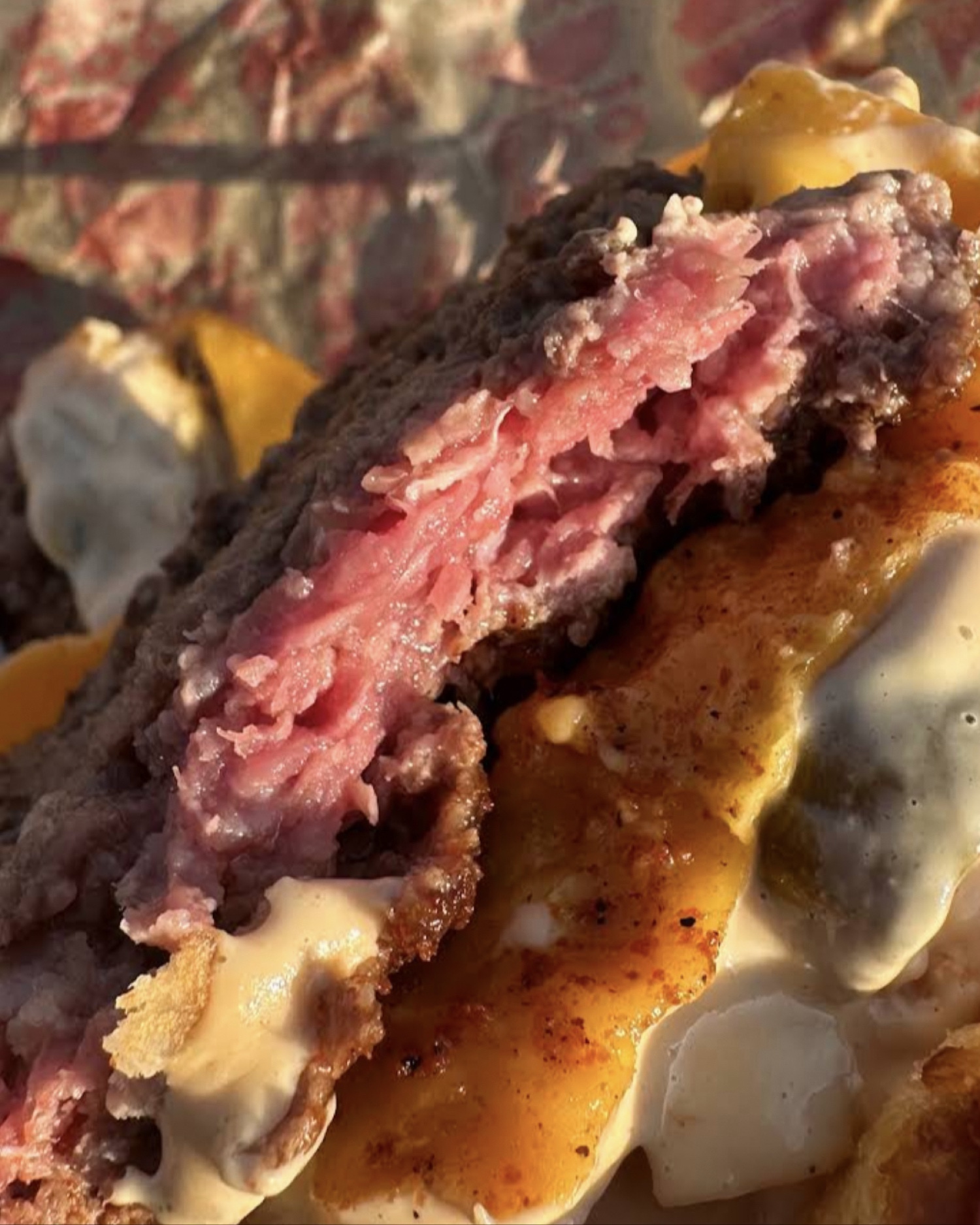 Billede fra anmeldelsen af POPL Burger